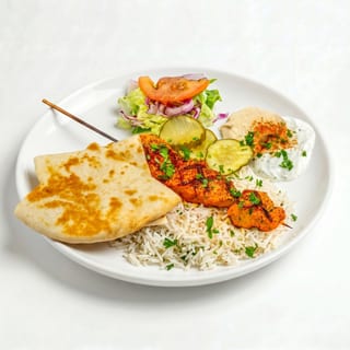 Chicken Kabob Plate