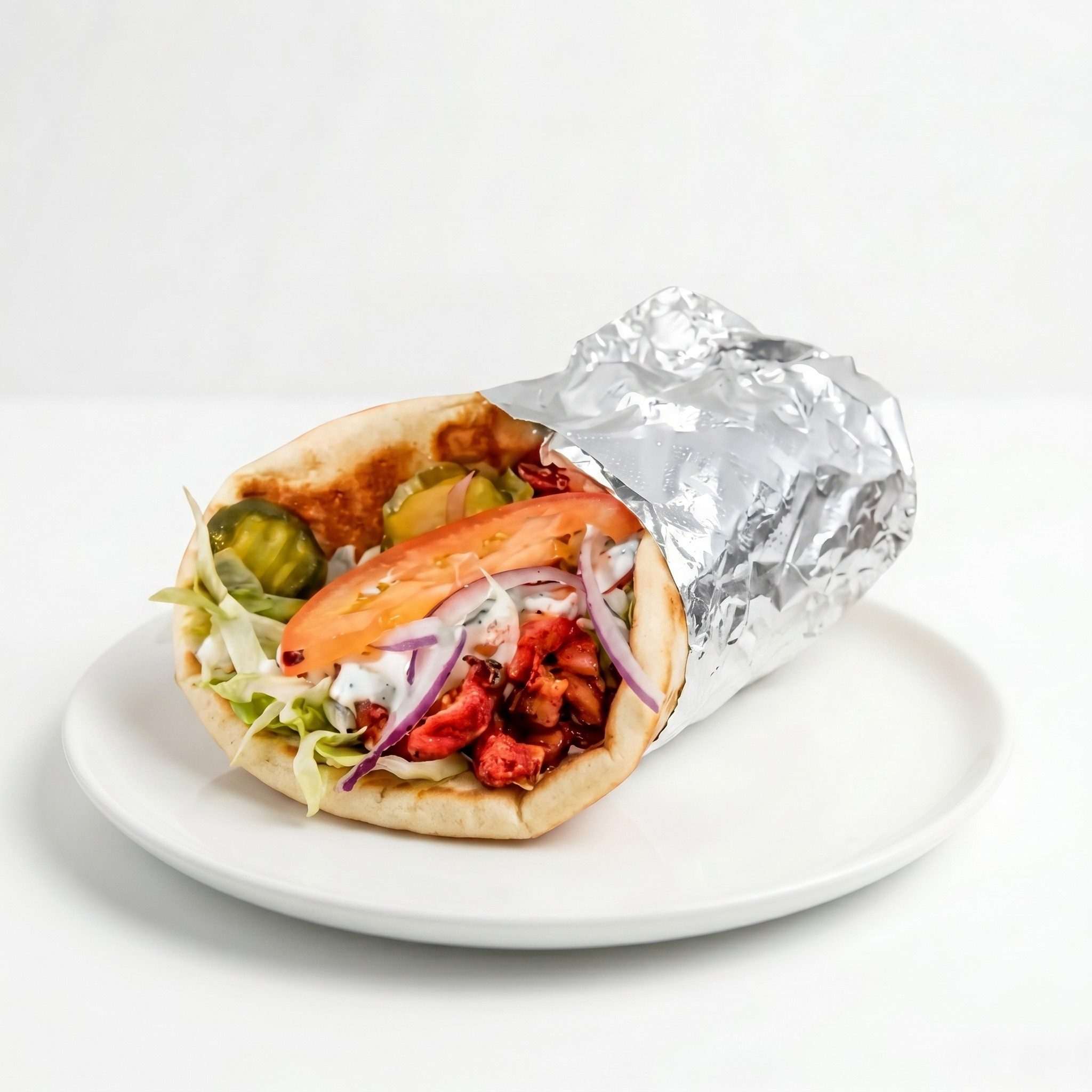 Chicken Shawarma Wrap.